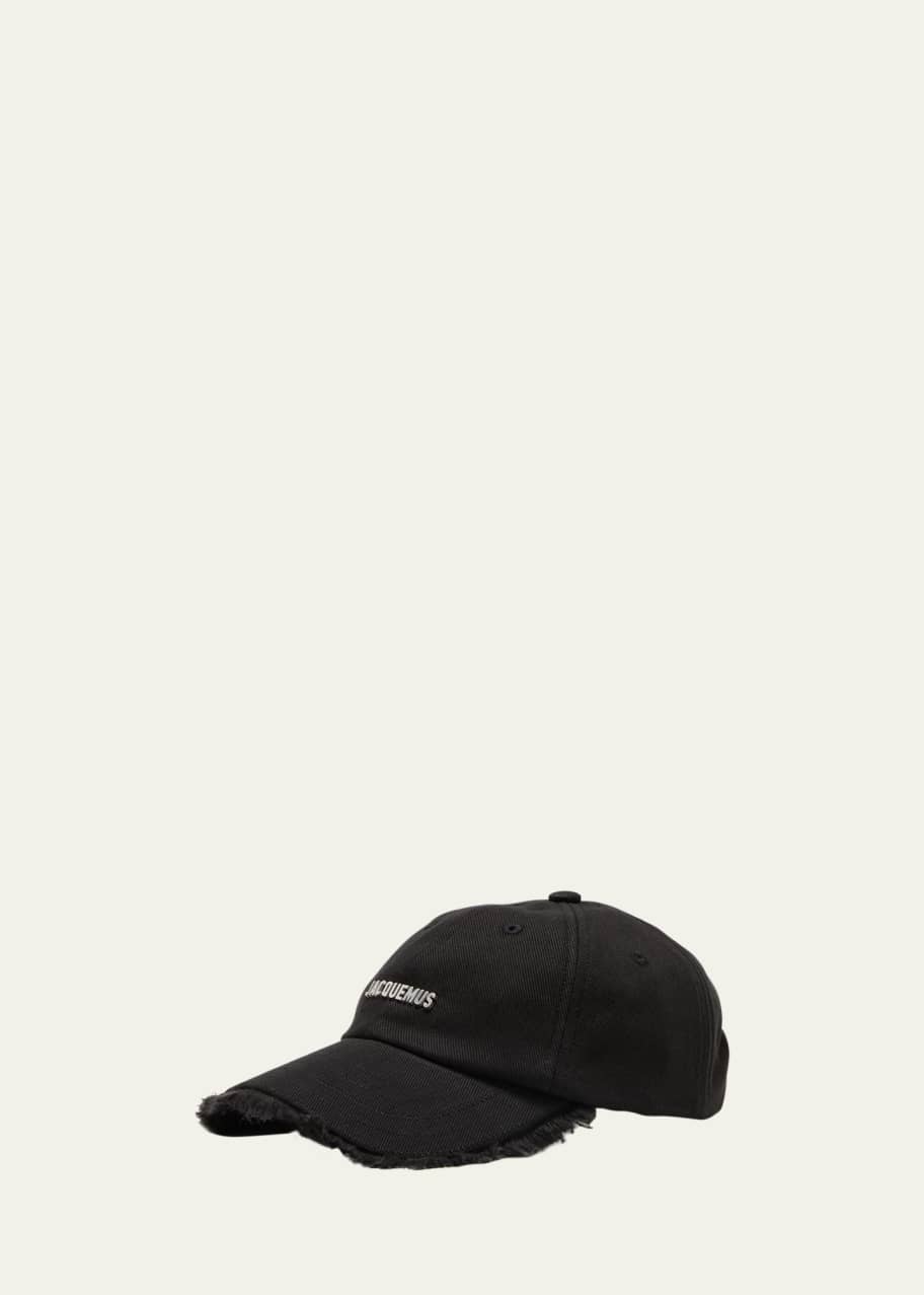 Jacquemus Men's La Casquette Artichaut Fringe Baseball Cap