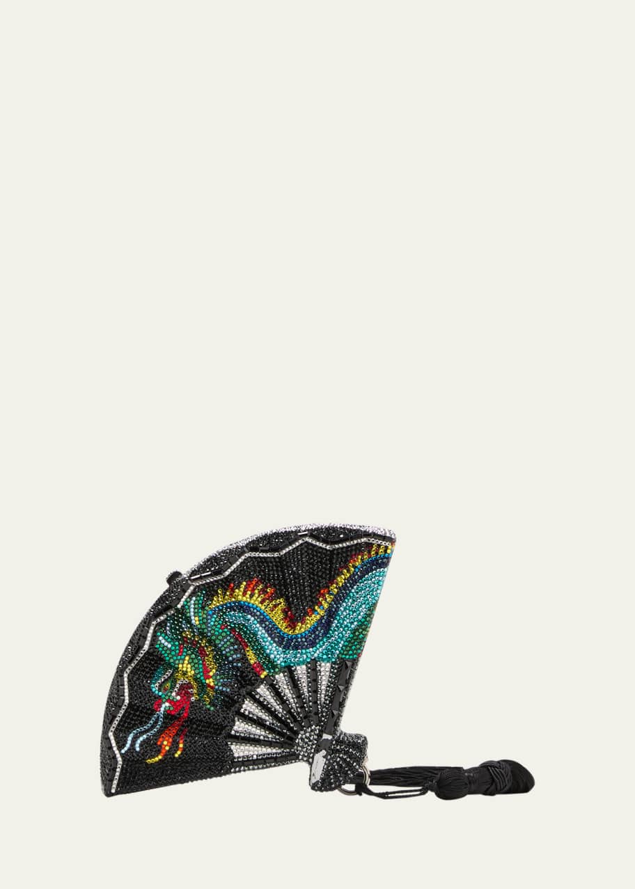Image 1 of 1: Lunar New Year 2024 Dragon Lair Hand Fan Minaudiere