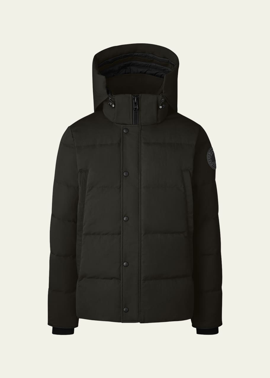 Canada Goose Men's Coated Wyndham Black Label Parka - Bergdorf Goodman