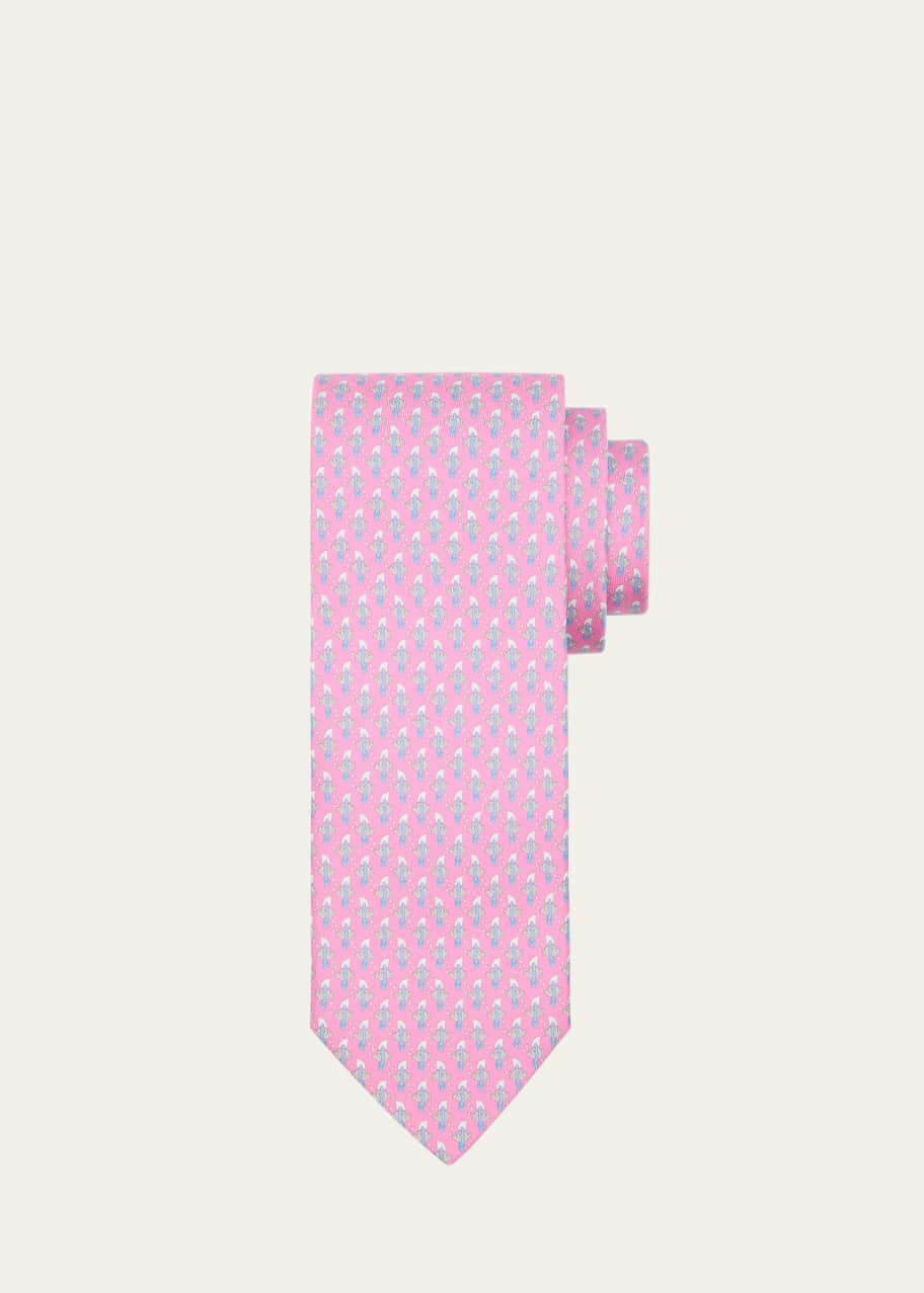 ferragamo fish tie