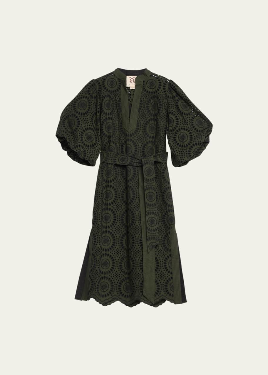 figue black embroidered dress [WW22725] Figue main image 0
