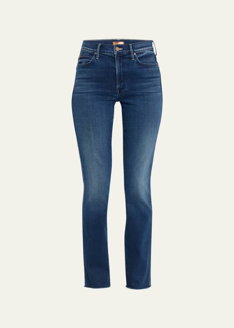 Waisted Rascal Mother Rascal Jeans High Waisted Rascal Ankle Step