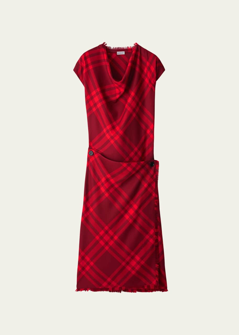 Burberry fringe dress discount
