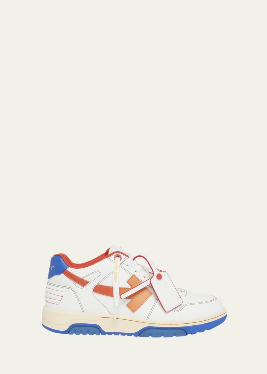 Men s Out of Office Leather Arrow Sneakers