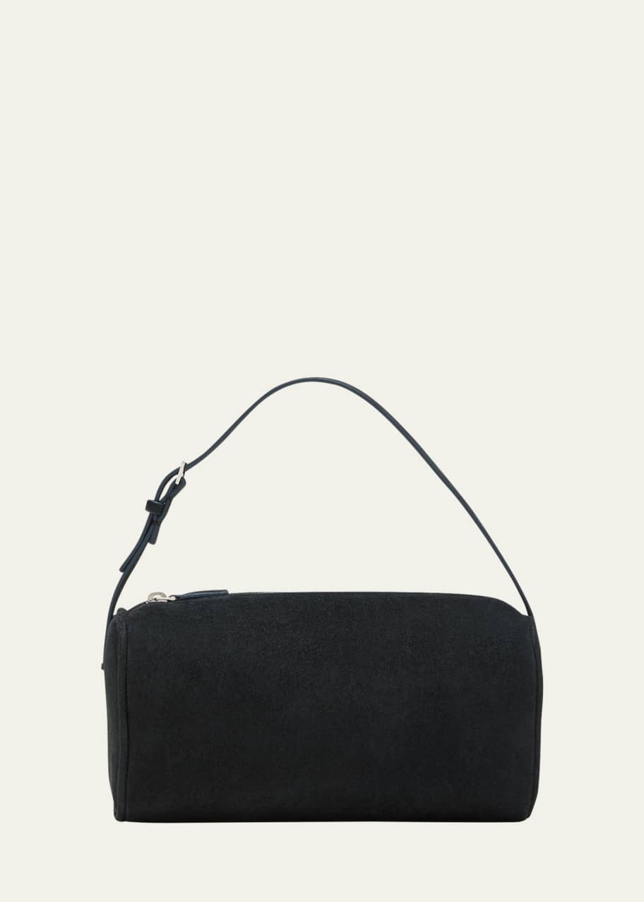 THE ROW 90s Baguette in Suede - Bergdorf Goodman
