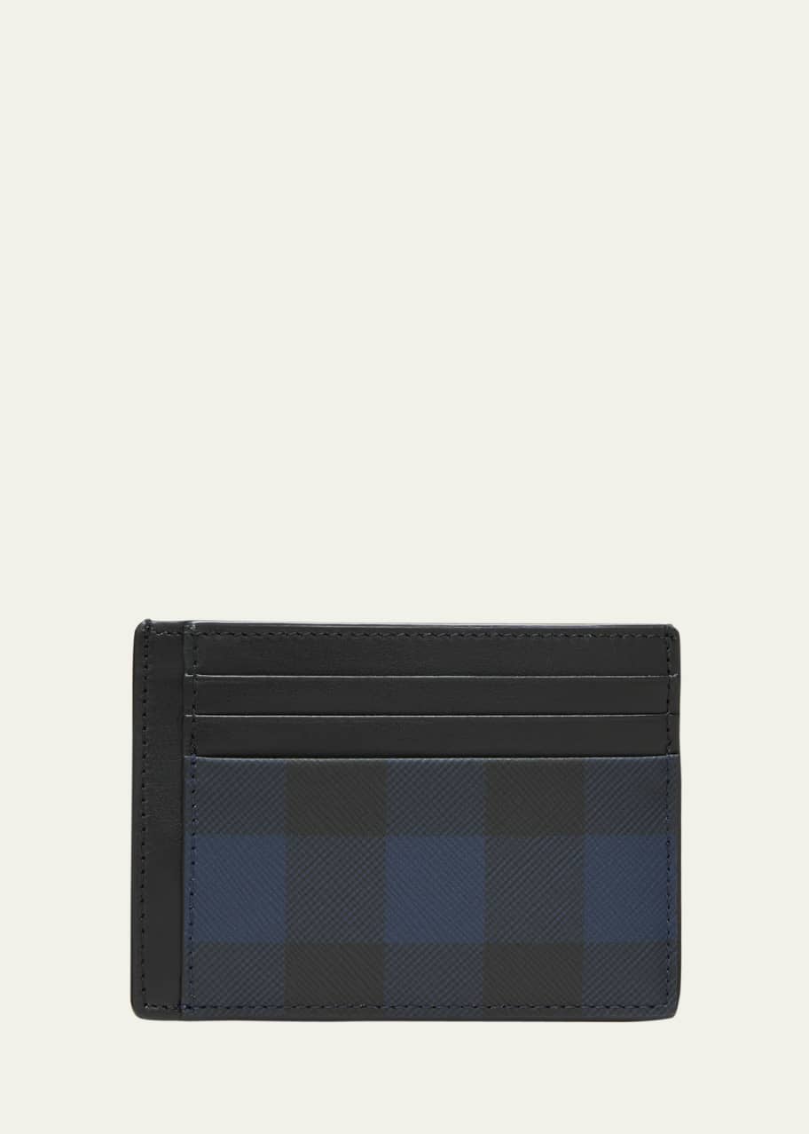Burberry Men s Chase Money Clip Card Holder Bergdorf Goodman