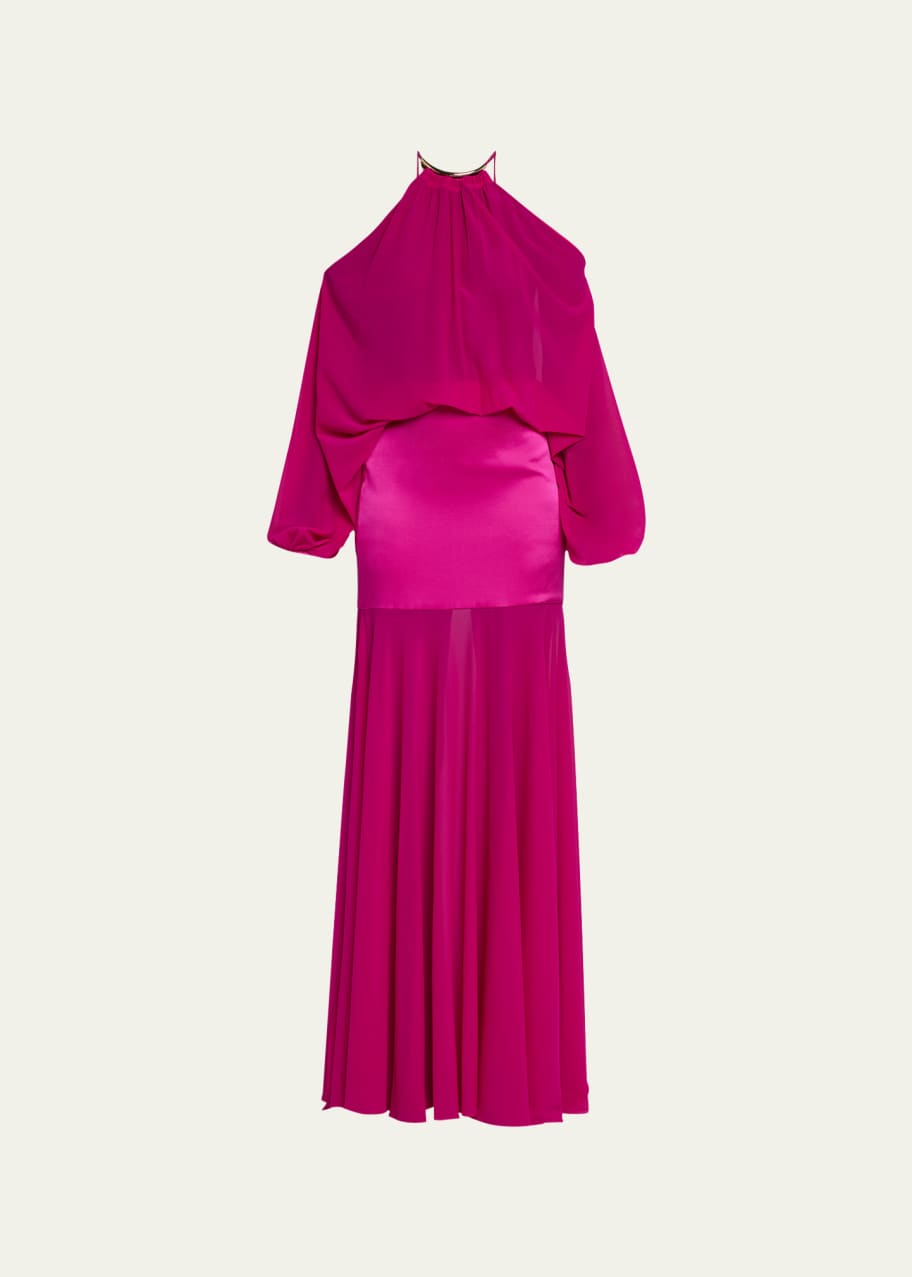 aisedora silk dress Isadora One-Shoulder Gown with Embellishment, 2