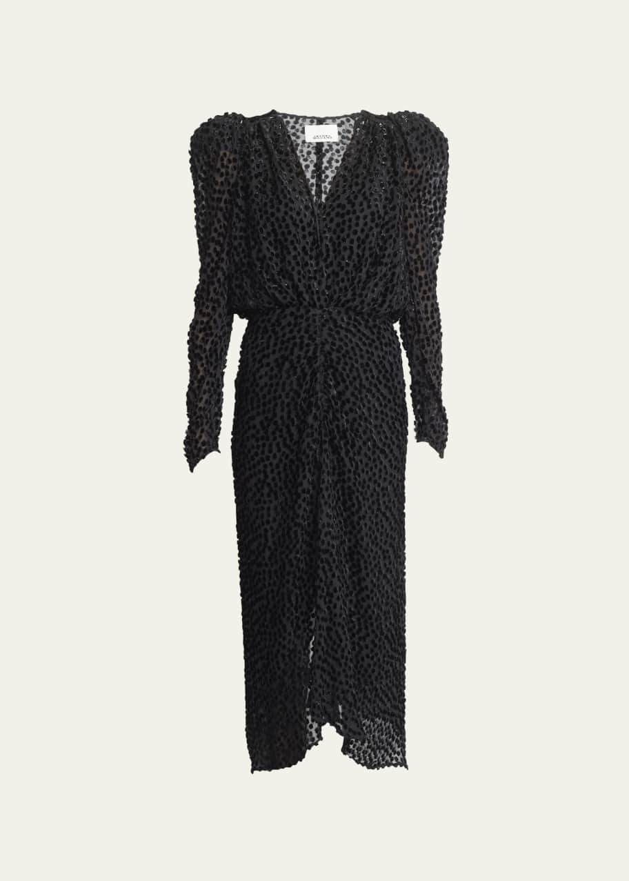 Isabel Marant Maray High Low Dress Bergdorf Goodman