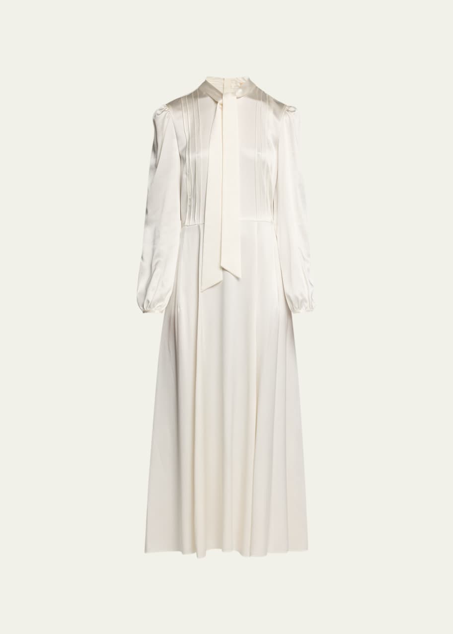 adam lippes silk dress ophelia dress