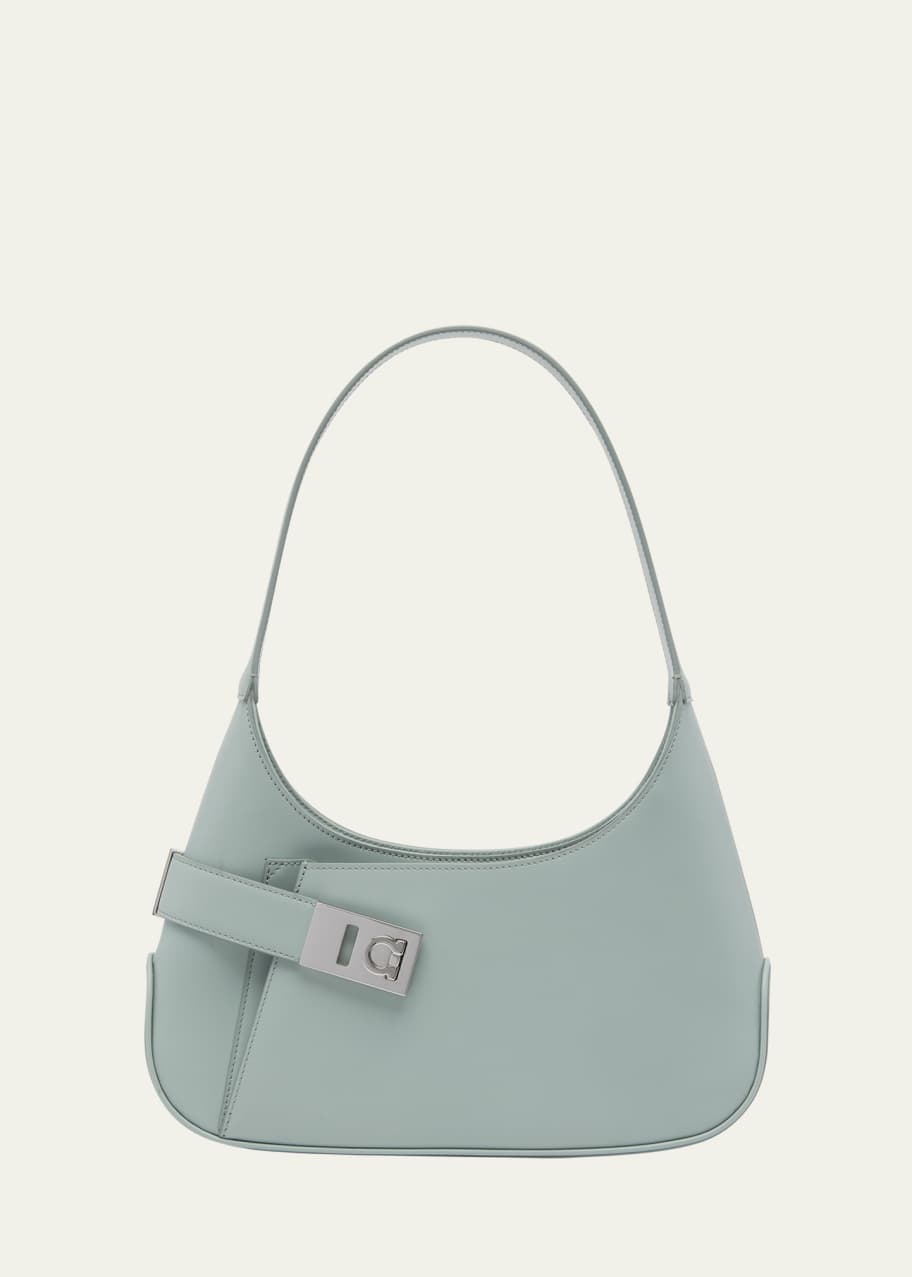 Mini Hobo Bag With Gancini Buckle