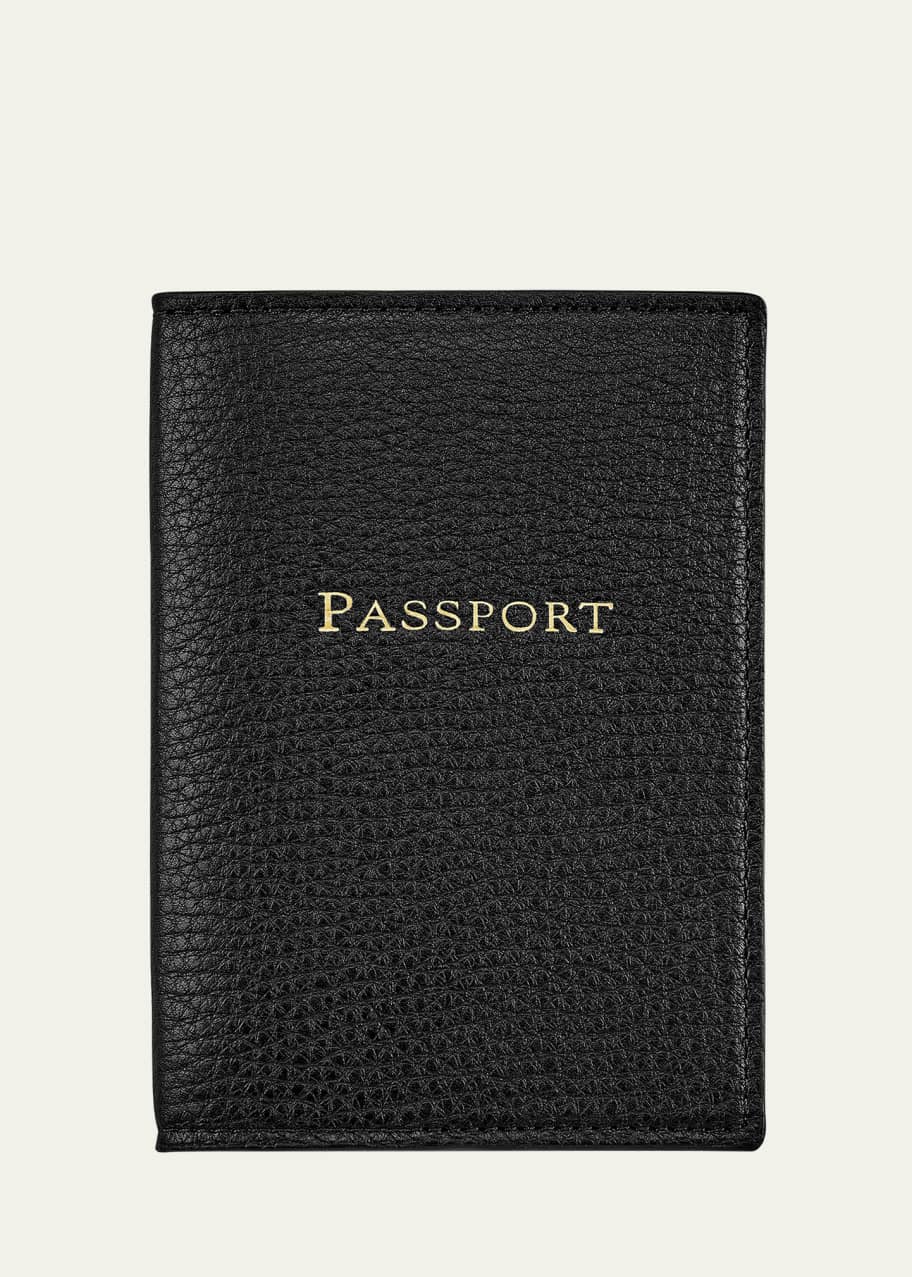 Image 1 of 1: Leather Passport Holder