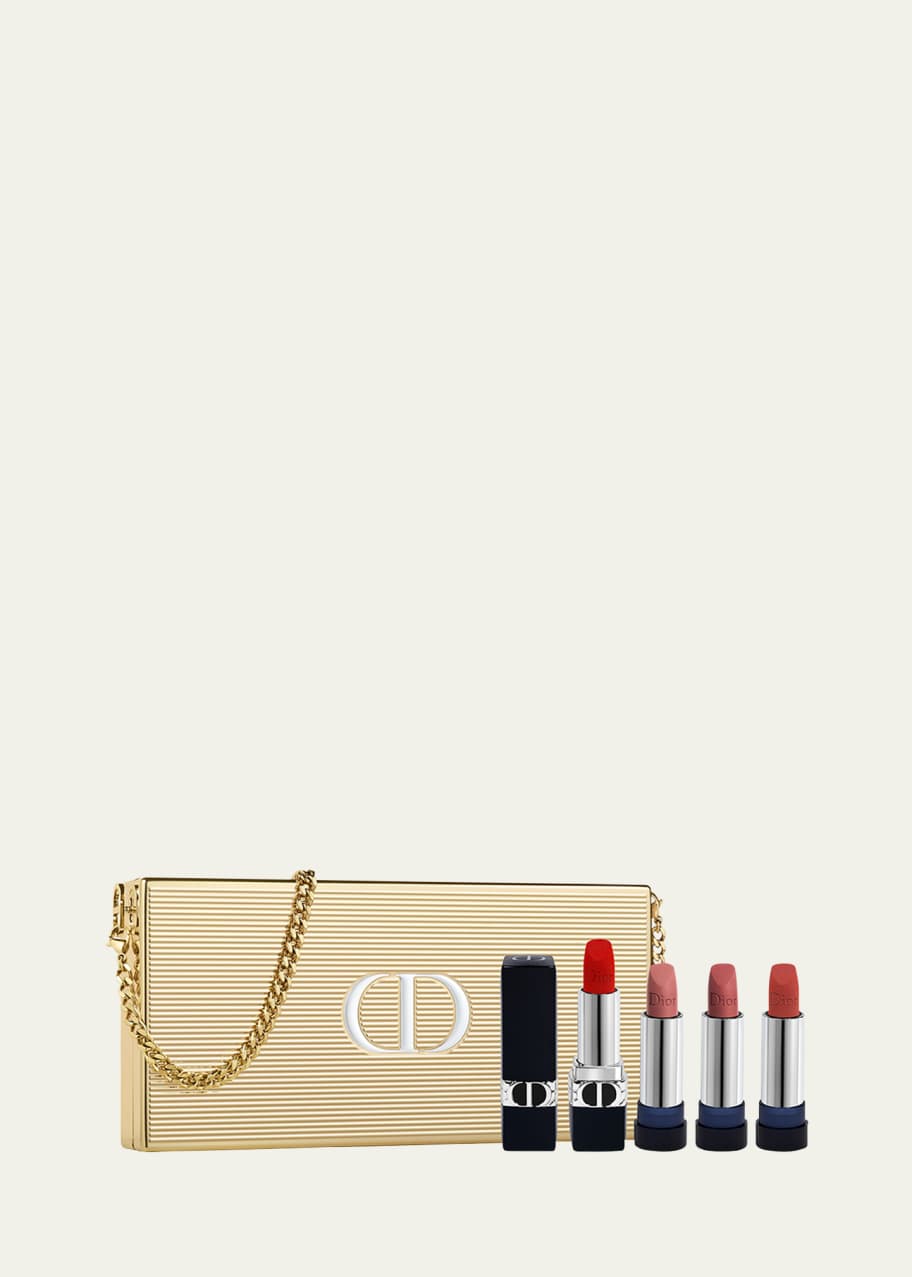 DIOR Limited Edition Rouge Minaudiere Clutch: Lipstick Collection