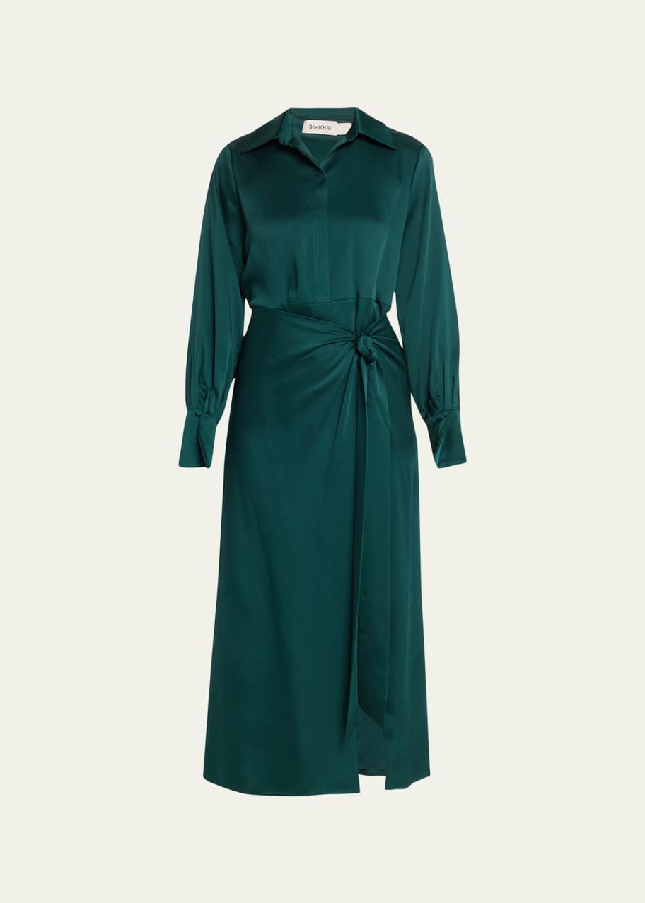 samba silk dress X REVOLVE Samba Gown