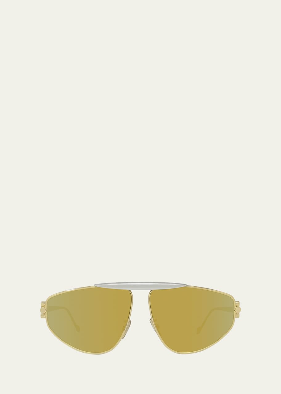 Image 1 of 1: Anagram Metal Aviator Sunglasses
