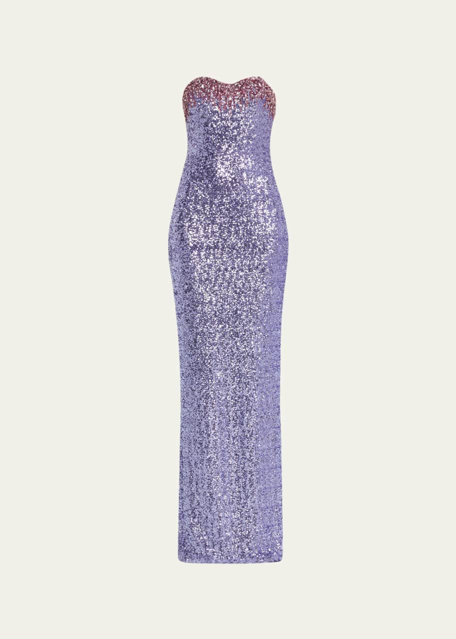 slim fit dress slacks Vizcaya by Mori Lee 89472 - Long Sparkle Tulle Ballgown Dress