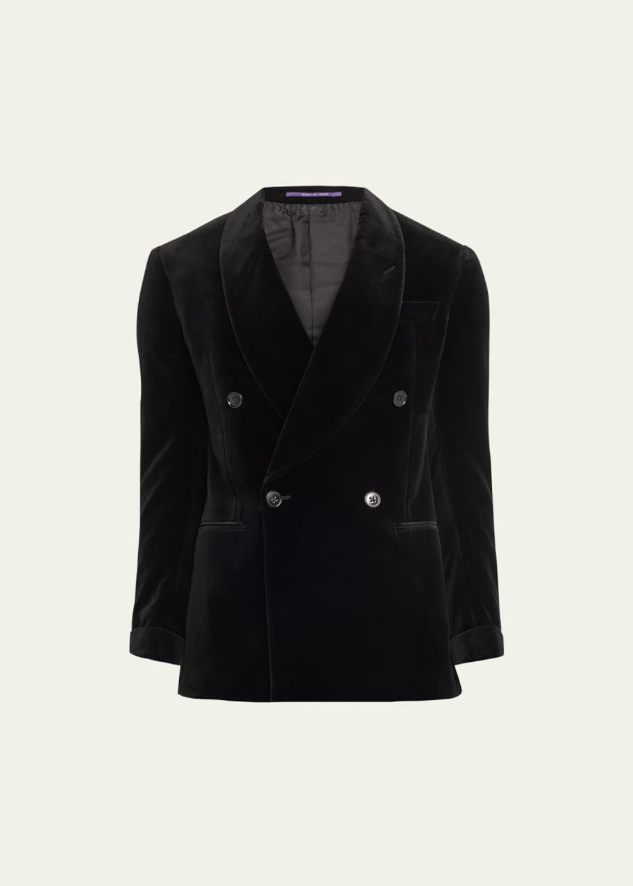 Ralph Lauren Purple Label Men's Kent Double-Breasted Tuxedo Jacket