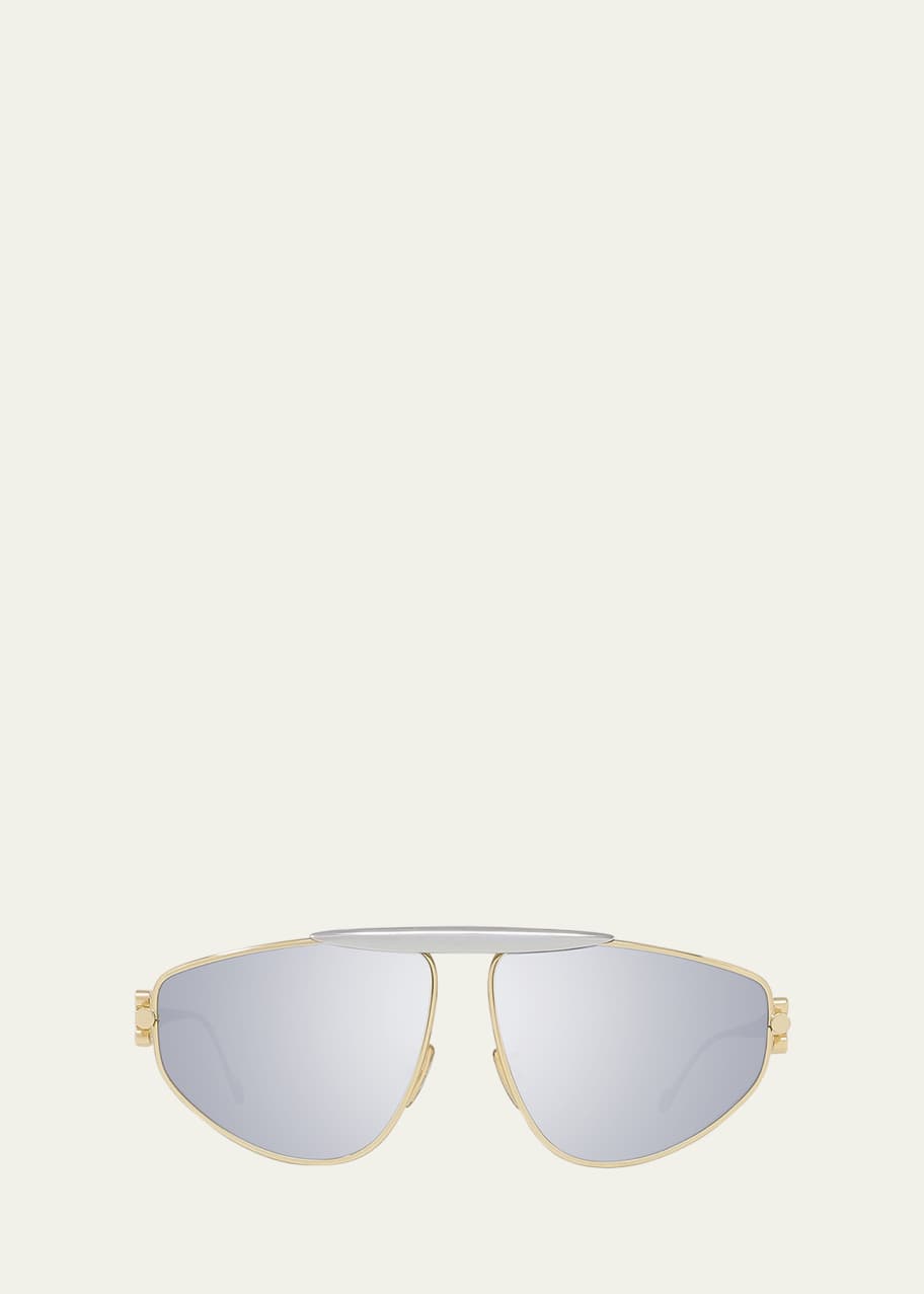 Image 1 of 1: Anagram Metal Alloy Aviator Sunglasses