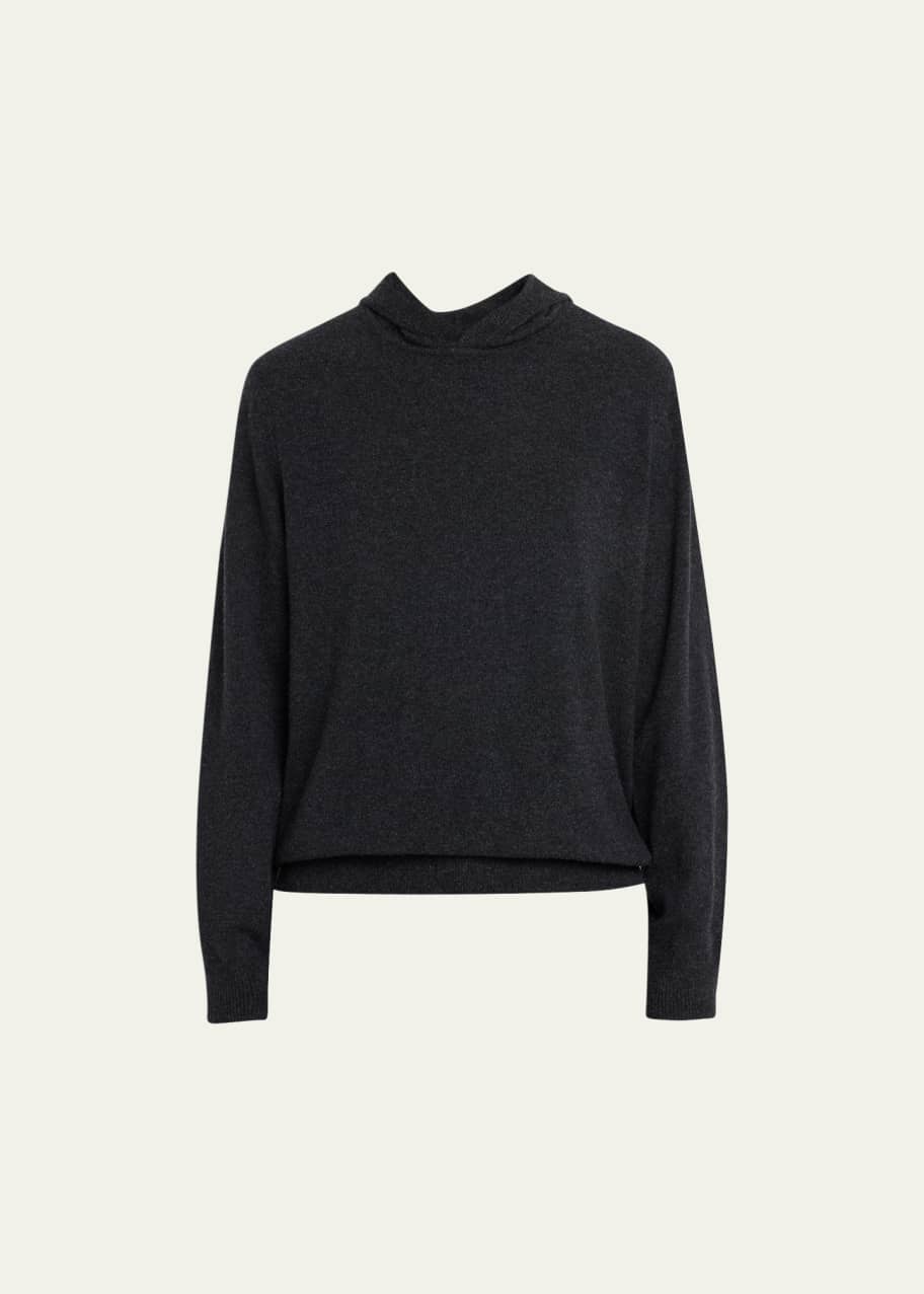 Theory cashmere crop hoodie sale