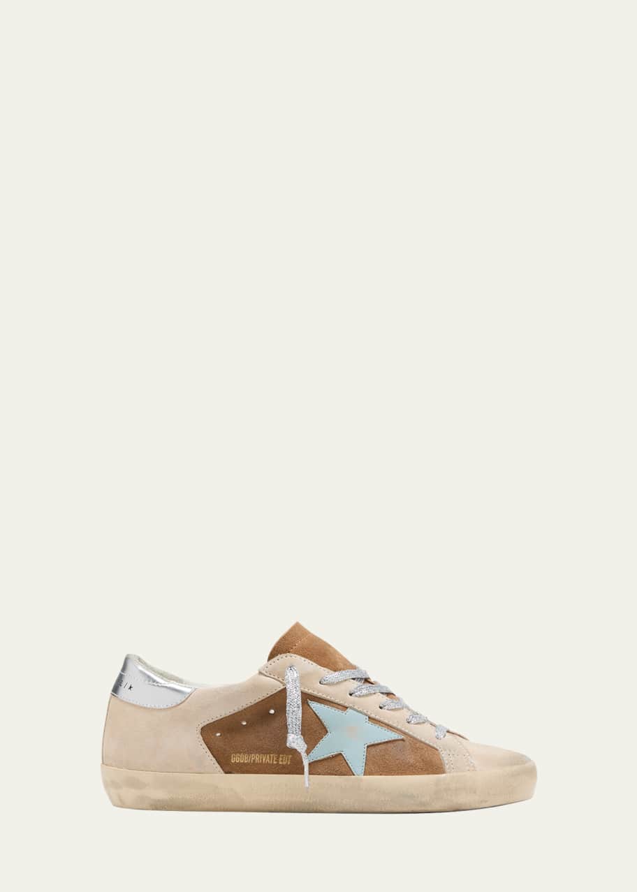 Golden Goose Superstar Colorblock Leather Low-Top Sneakers