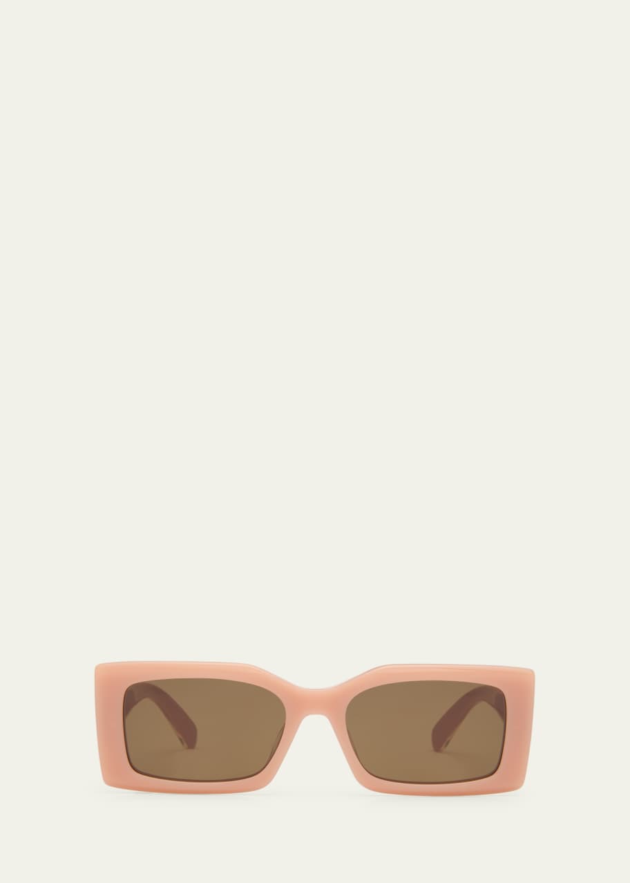 Stella McCartney Acetate Rectangle Sunglasses - Bergdorf Goodman