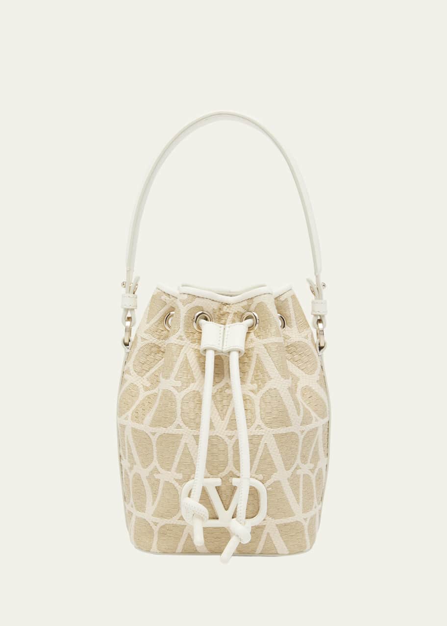 Image 1 of 1: Mini VLOGO Signature Iconographe Bucket Bag
