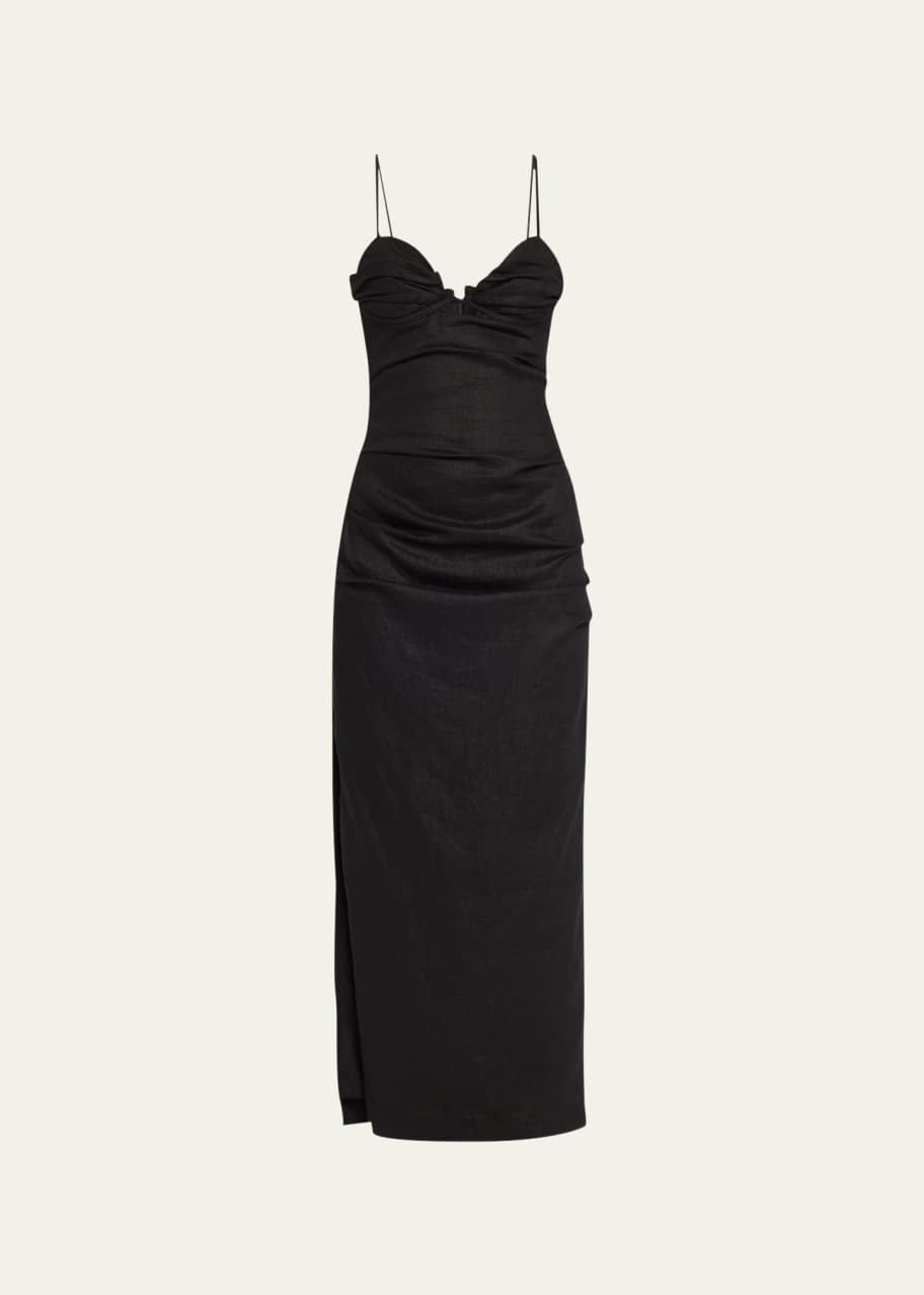 SIR Noemi Balconette Midi Dress - Bergdorf Goodman