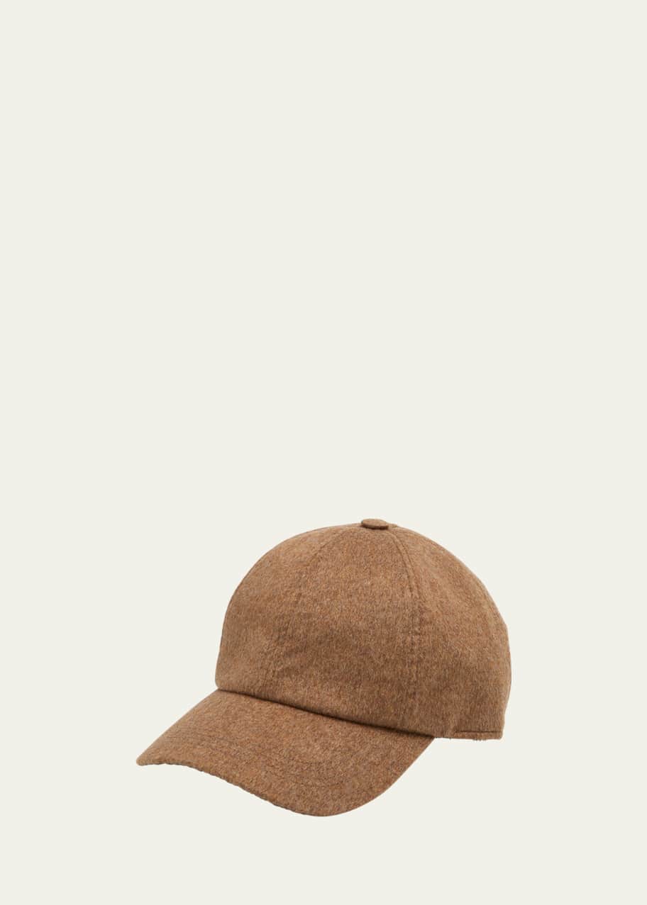 Varsity Headwear x Loro Piana Men's Cashmere Baseball Cap
