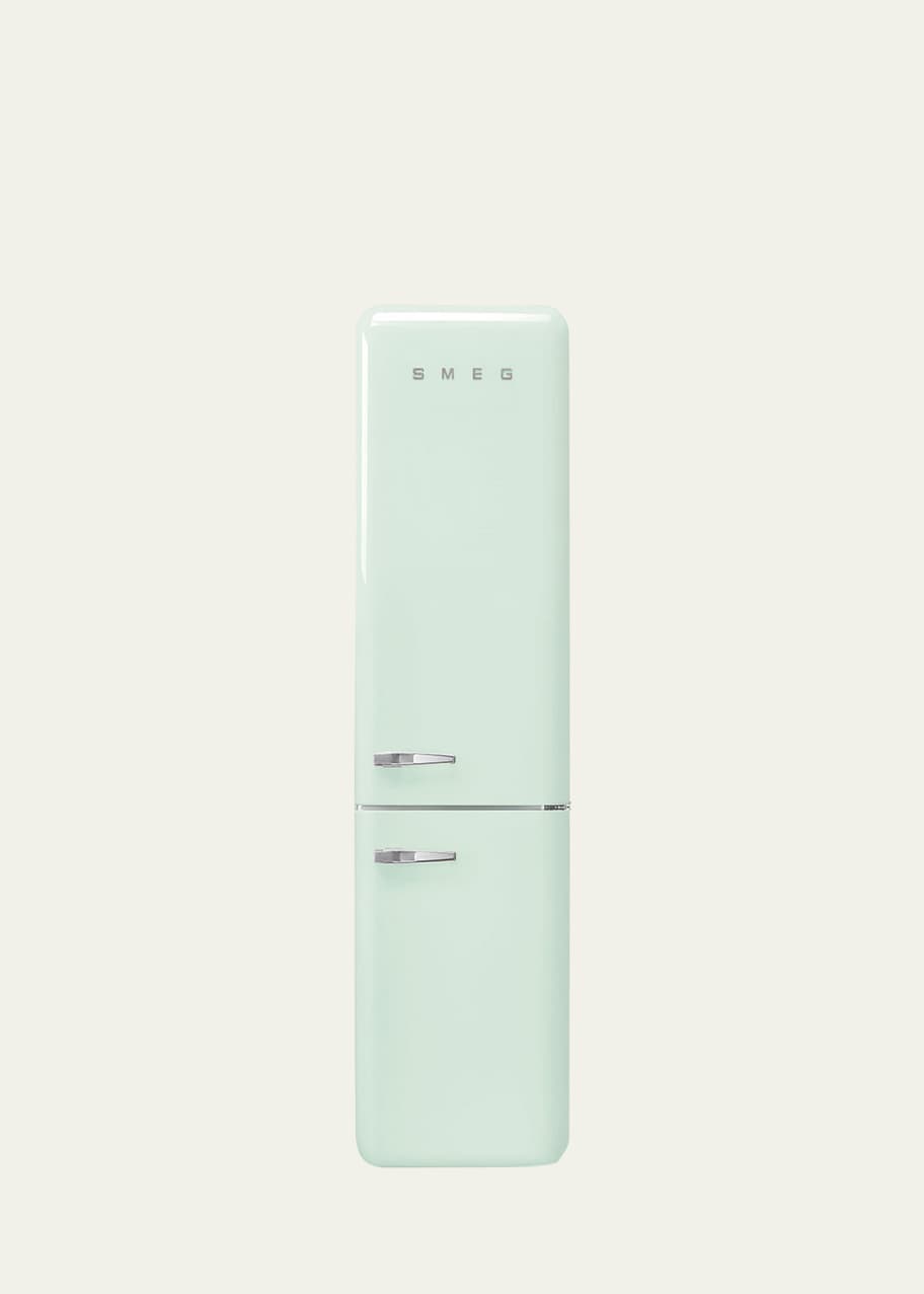 Image 1 of 1: FAB32 Retro-Style Refrigerator with Bottom Freezer, Right Hinge
