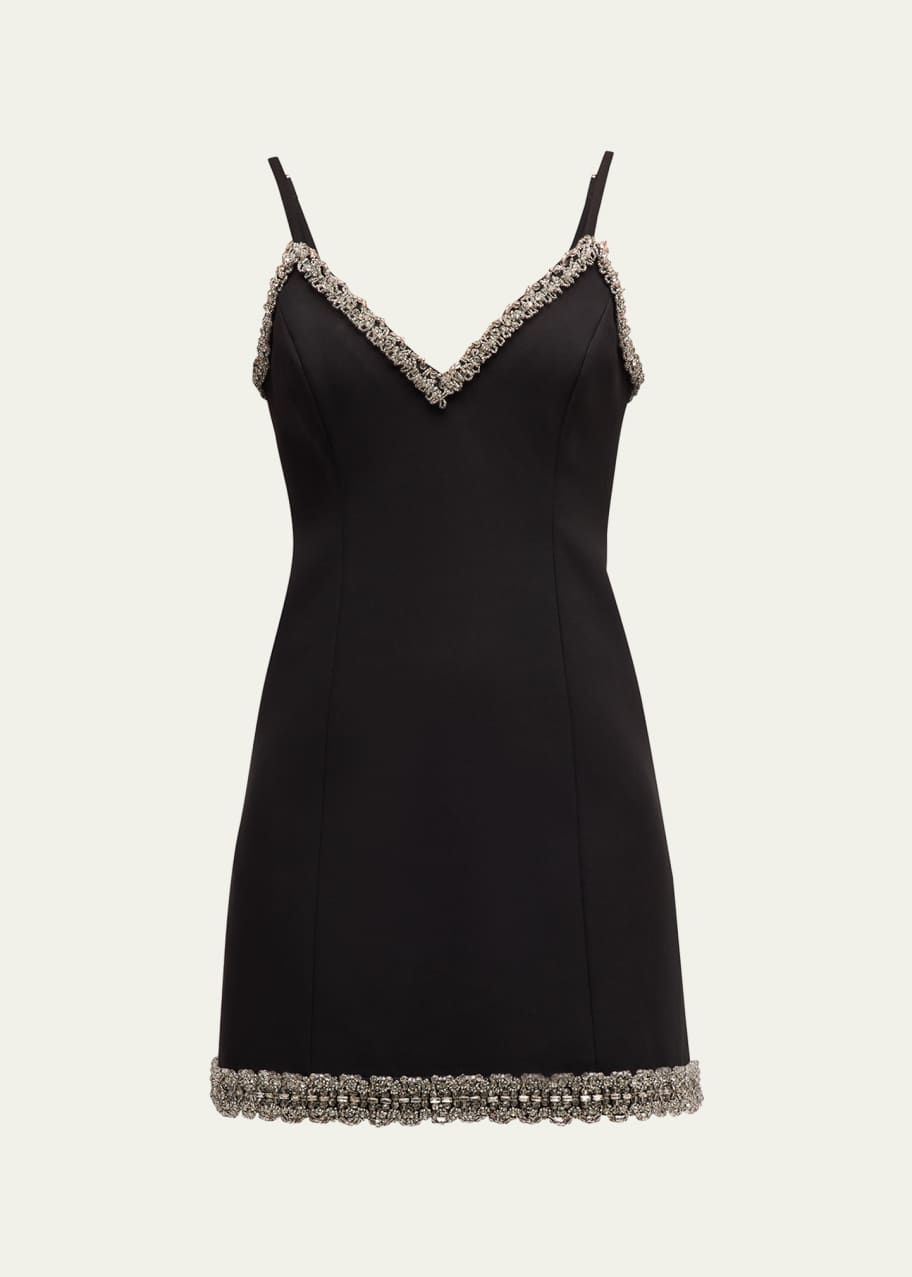 Cinq a Sept Brea Chunky Bead Embroidered Mini Dress - Bergdorf Goodman