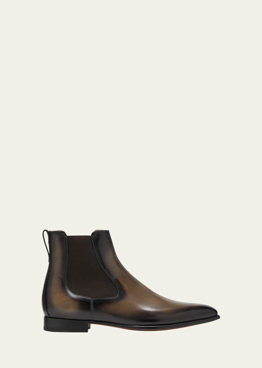Berluti Demesure Calfskin Chelsea Ankle Boots Bergdorf Goodman