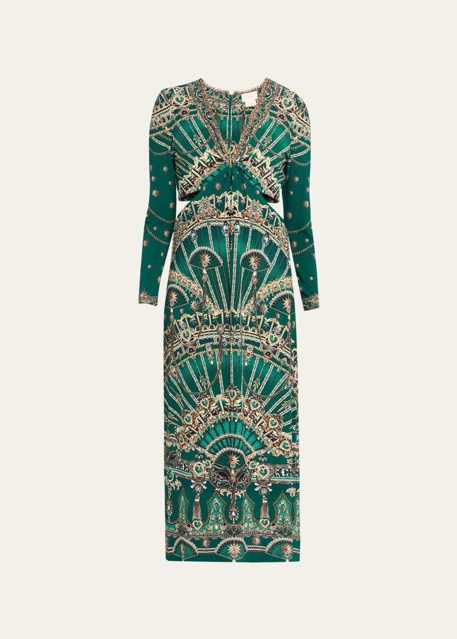 camilla jersey dress Jersey Tank Maxi Dress With Contrast Skirt