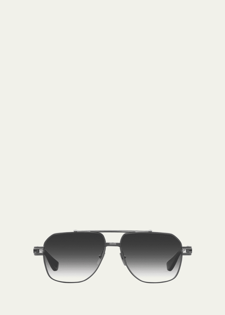 Dita Men's Kudru Titanium Aviator Sunglasses - Bergdorf Goodman