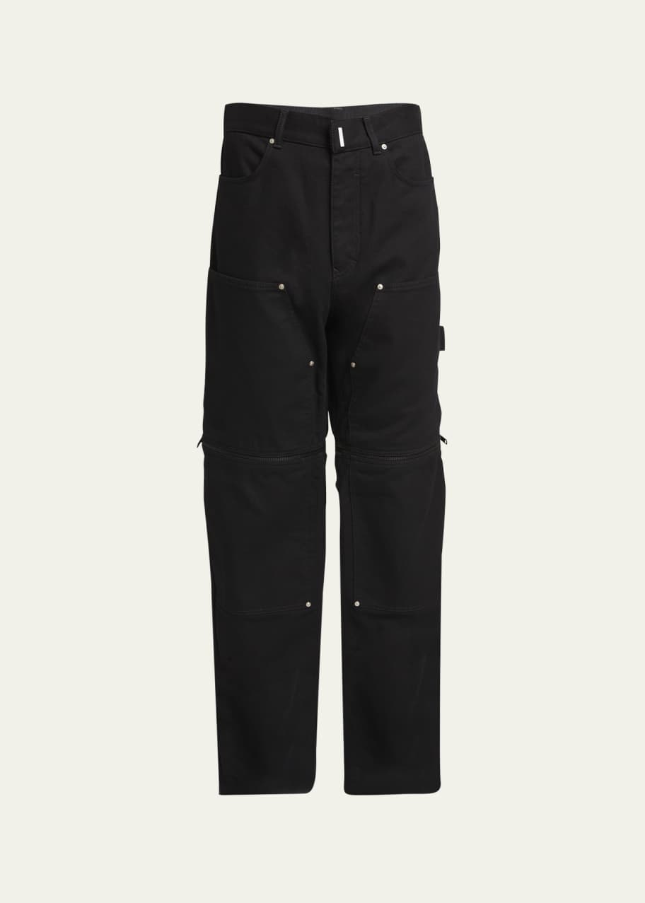 【関税込み】givenchy 'Zip Off Carpenter' jeans Givenchy Men's Zip-Off Carpenter Jeans - Bergdorf Goodman