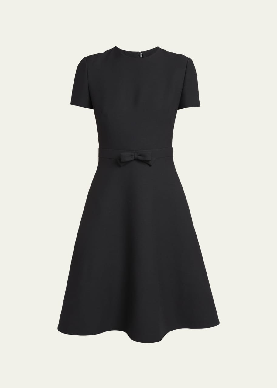white christmas dresses Vintage Valentino Cosmic Astrological Pleated Cocktail Dress – Recess