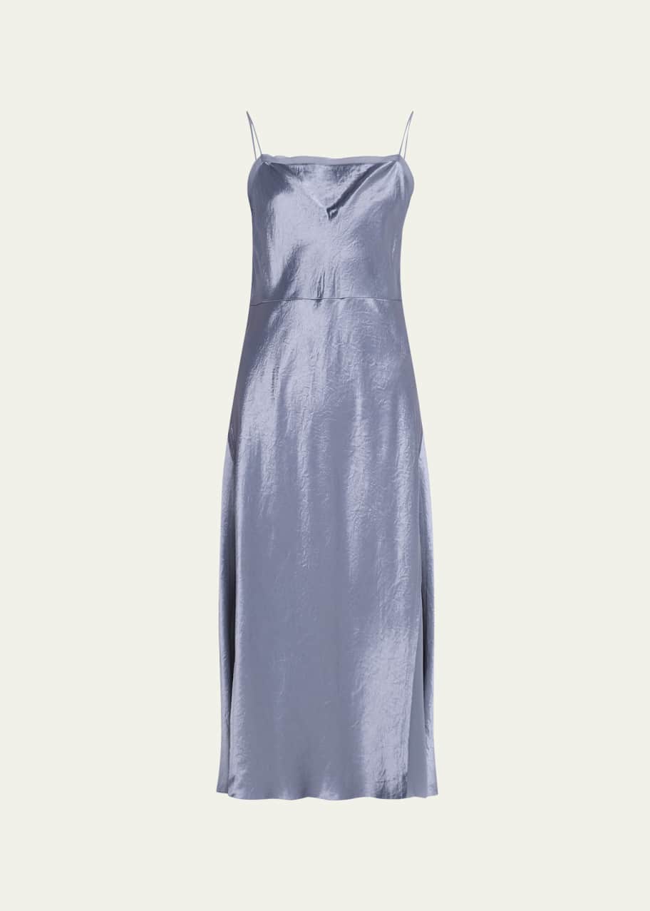 Vince silk slip dress 2025