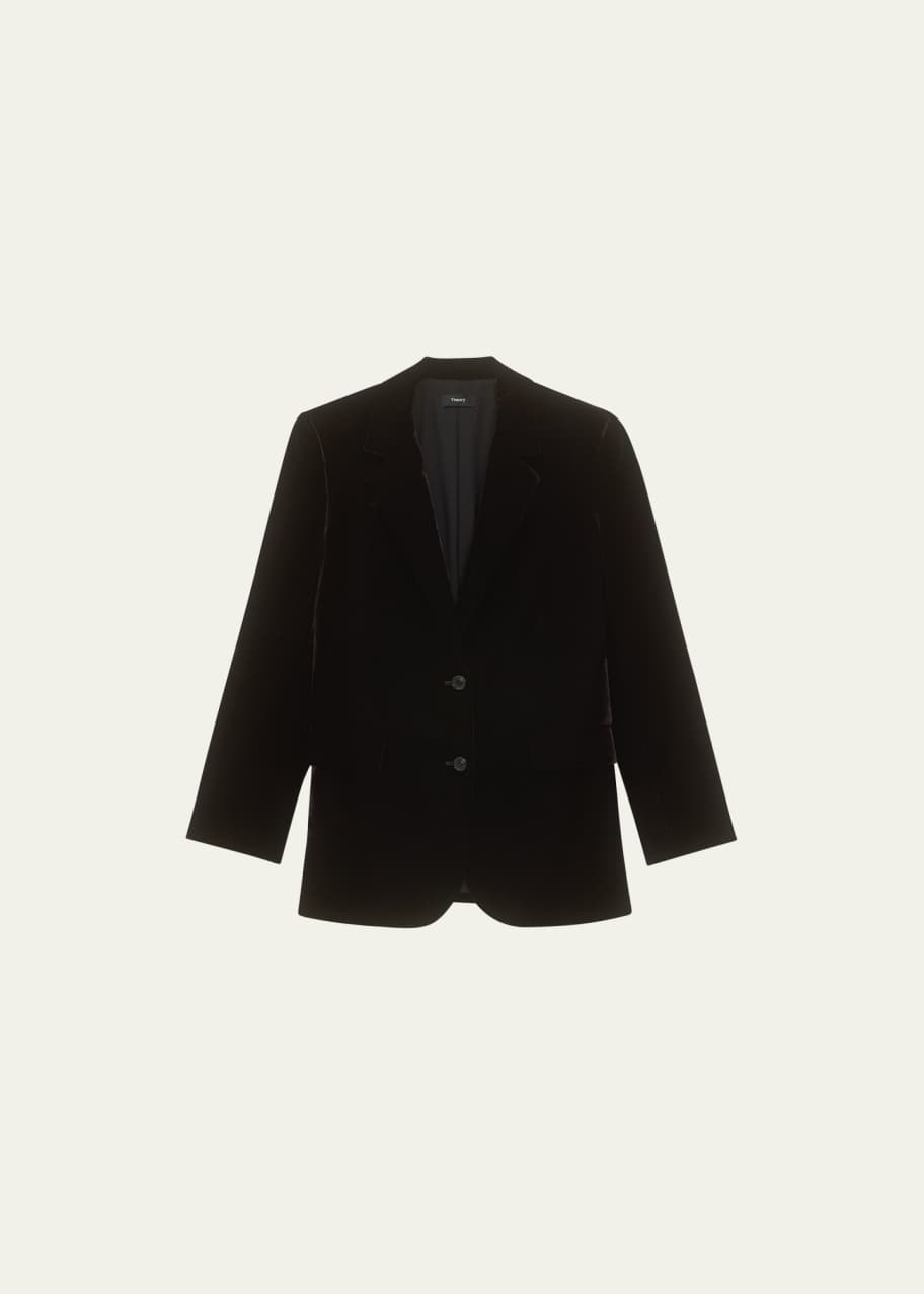 Velvet Tailored Jacket