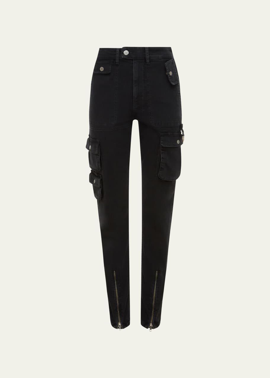 Ksubi Straight Up High Rise Cargo Jeans Bergdorf Goodman