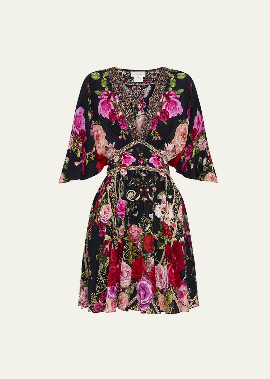 polyester a line dress DREAM A-LINE FRONT SLIT POLYESTER BLEND MIDI DRESS | CULT MIA main image 1