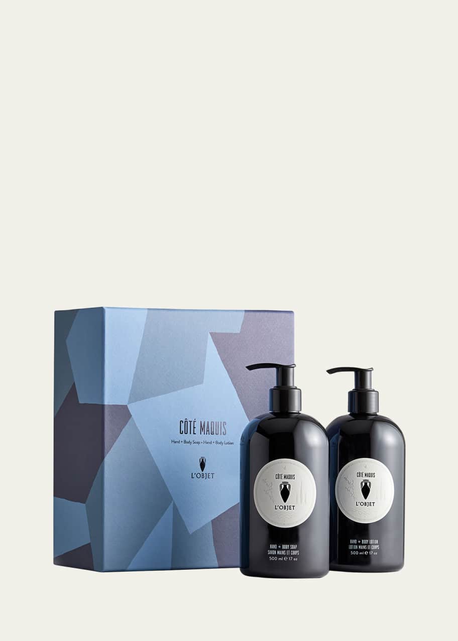 Image 1 of 1: Cote Maquis Gift Set: Soap + Lotion, 2 x 17 oz.