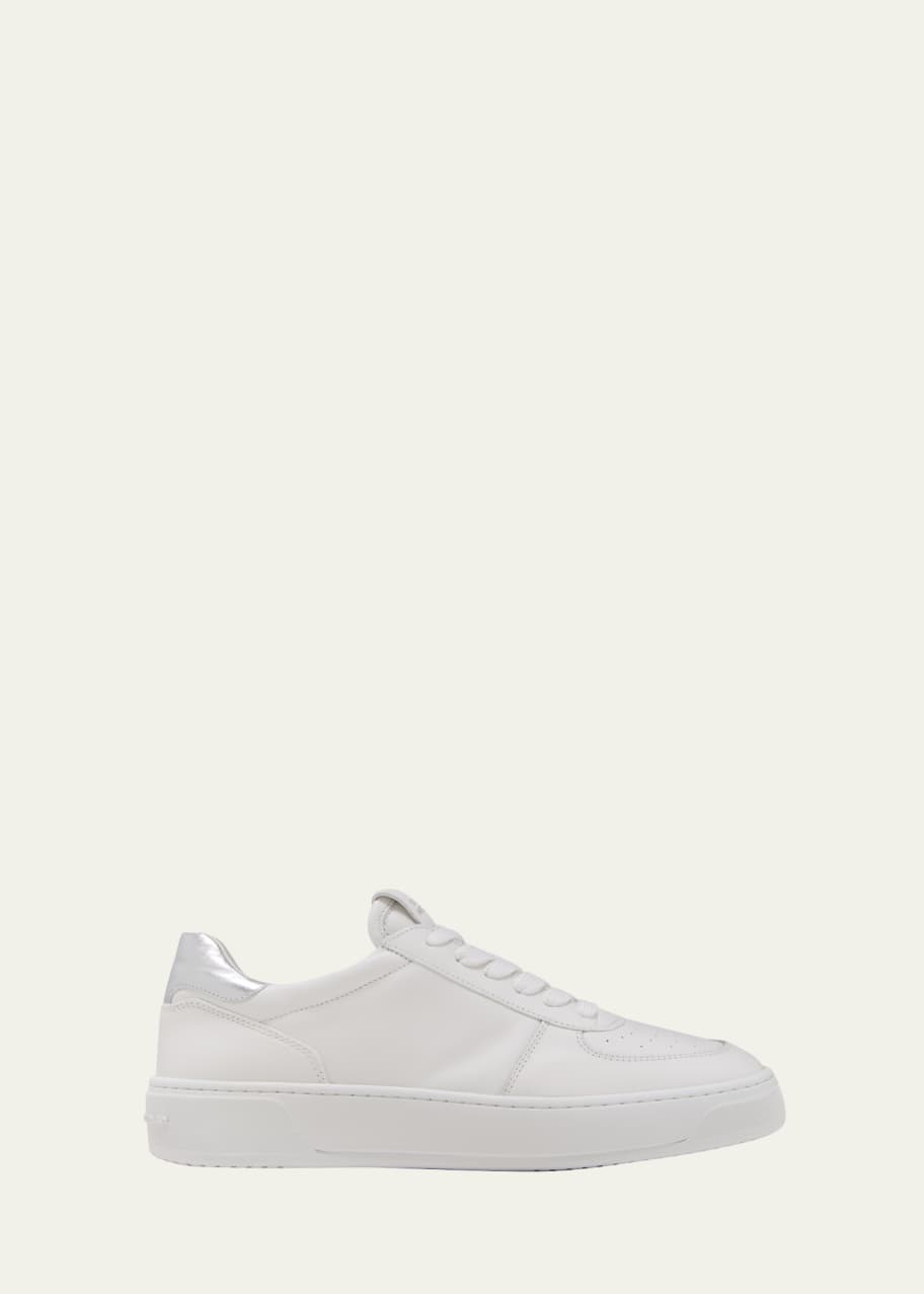 Image 1 of 1: Courtside Metallic Low-Top Sneakers