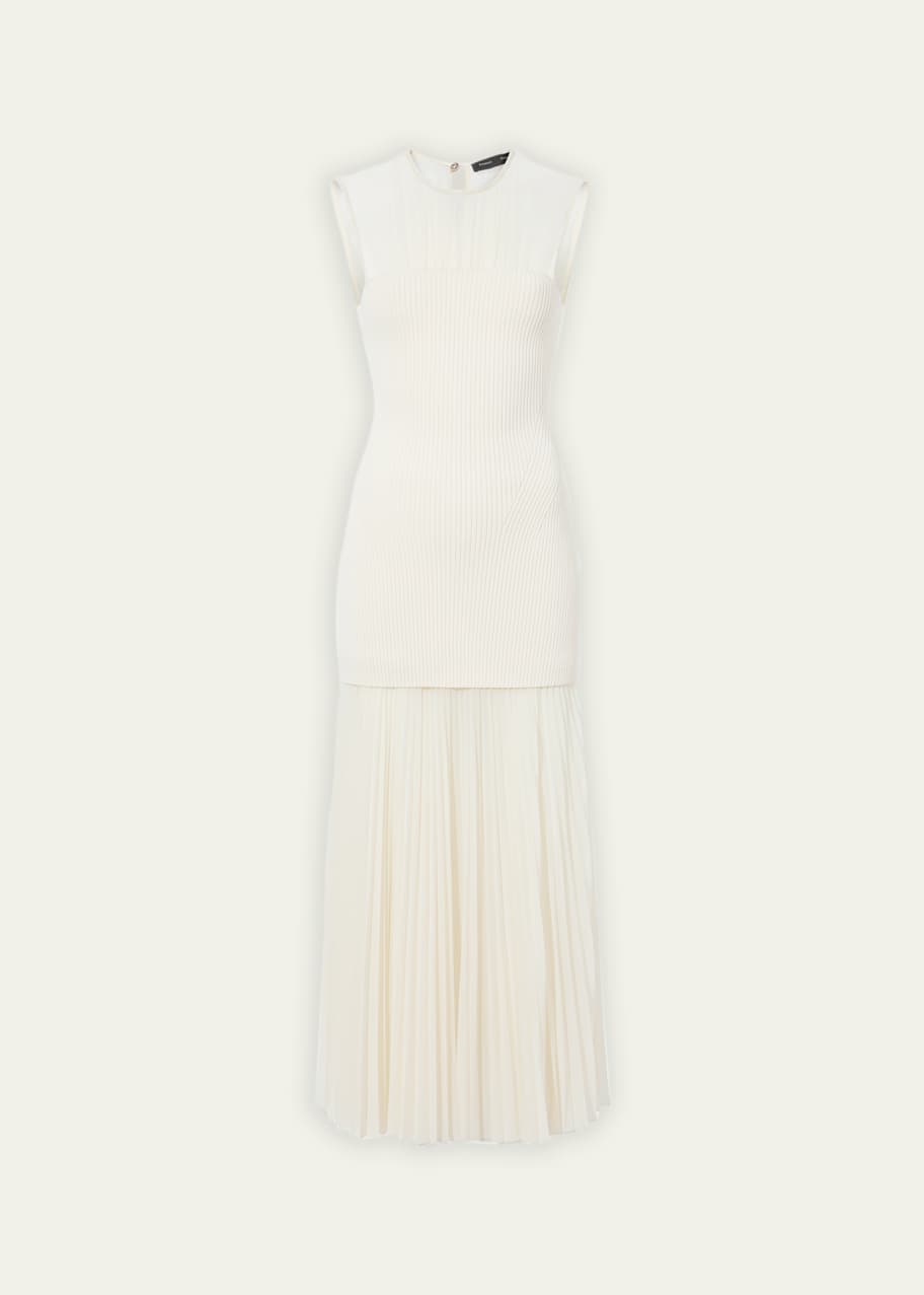 Image 1 of 1: Niki Pleated Maxi Dress