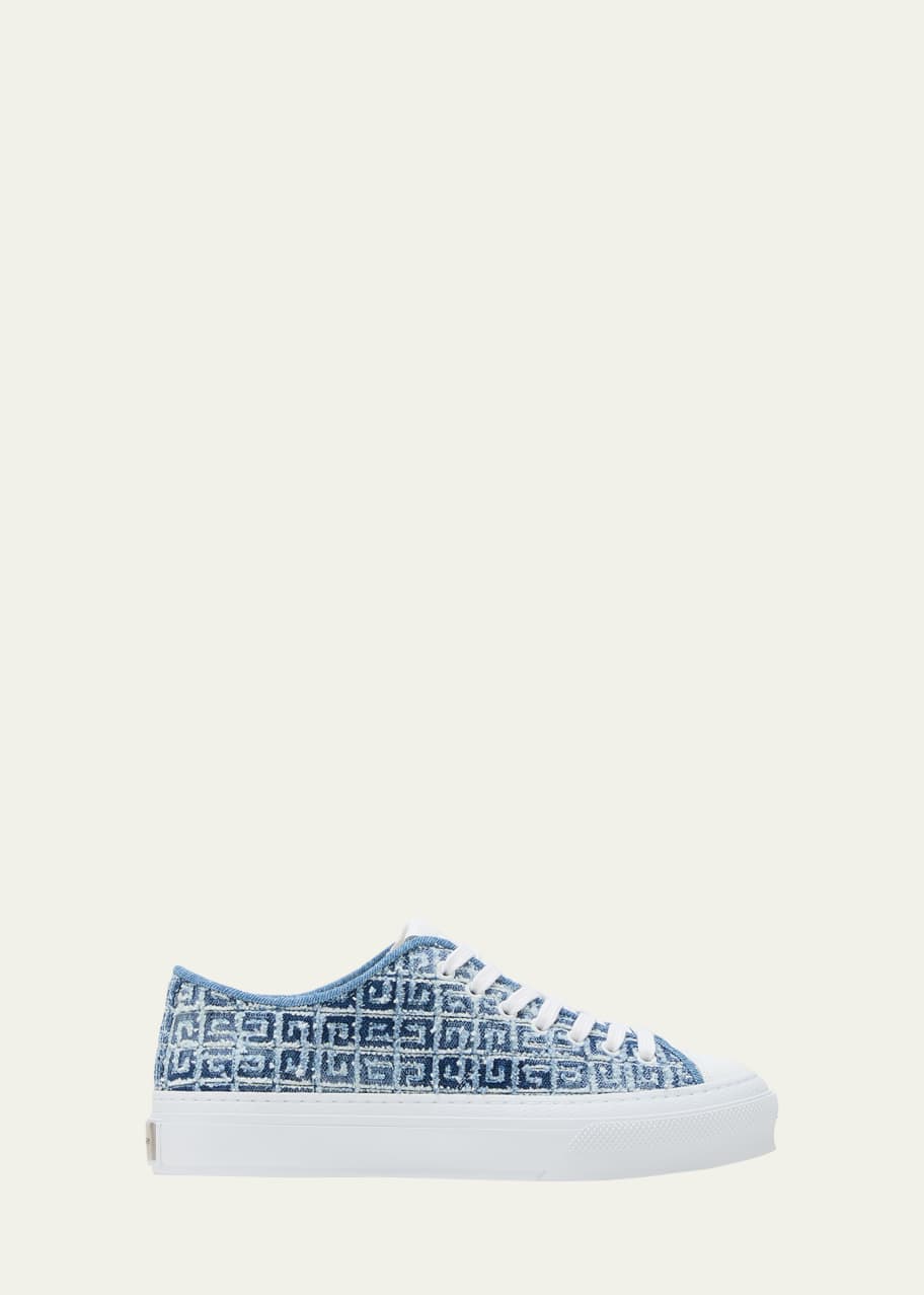 Givenchy City 4G Monogram Low-Top Sneakers - Bergdorf Goodman