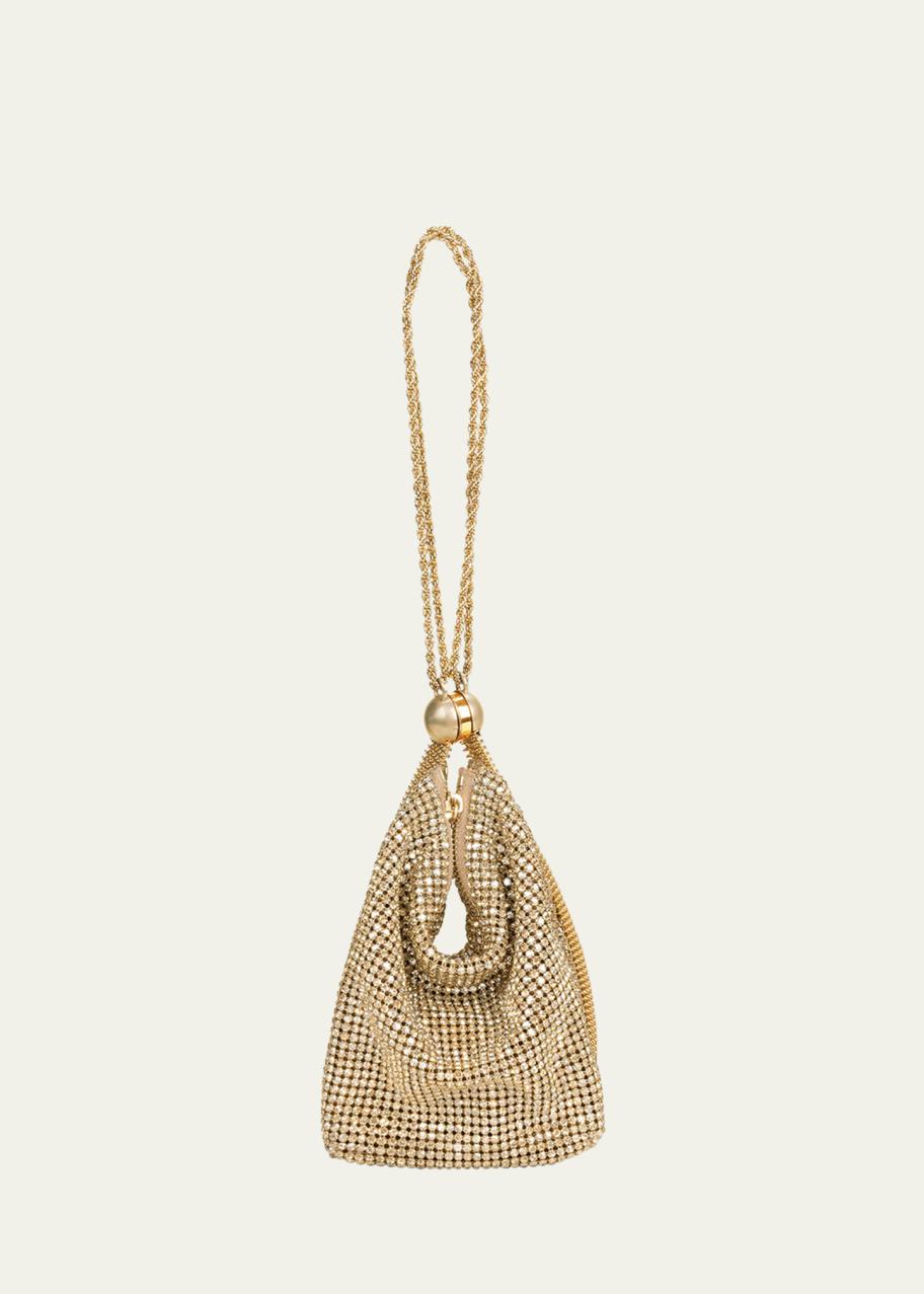 Cult Gaia Rue Embellished Drawstring Wristlet - Bergdorf Goodman