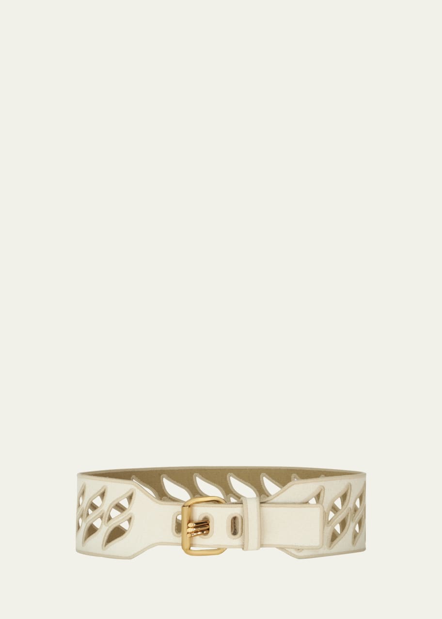 Image 1 of 1: Cut-Out Woven Belt