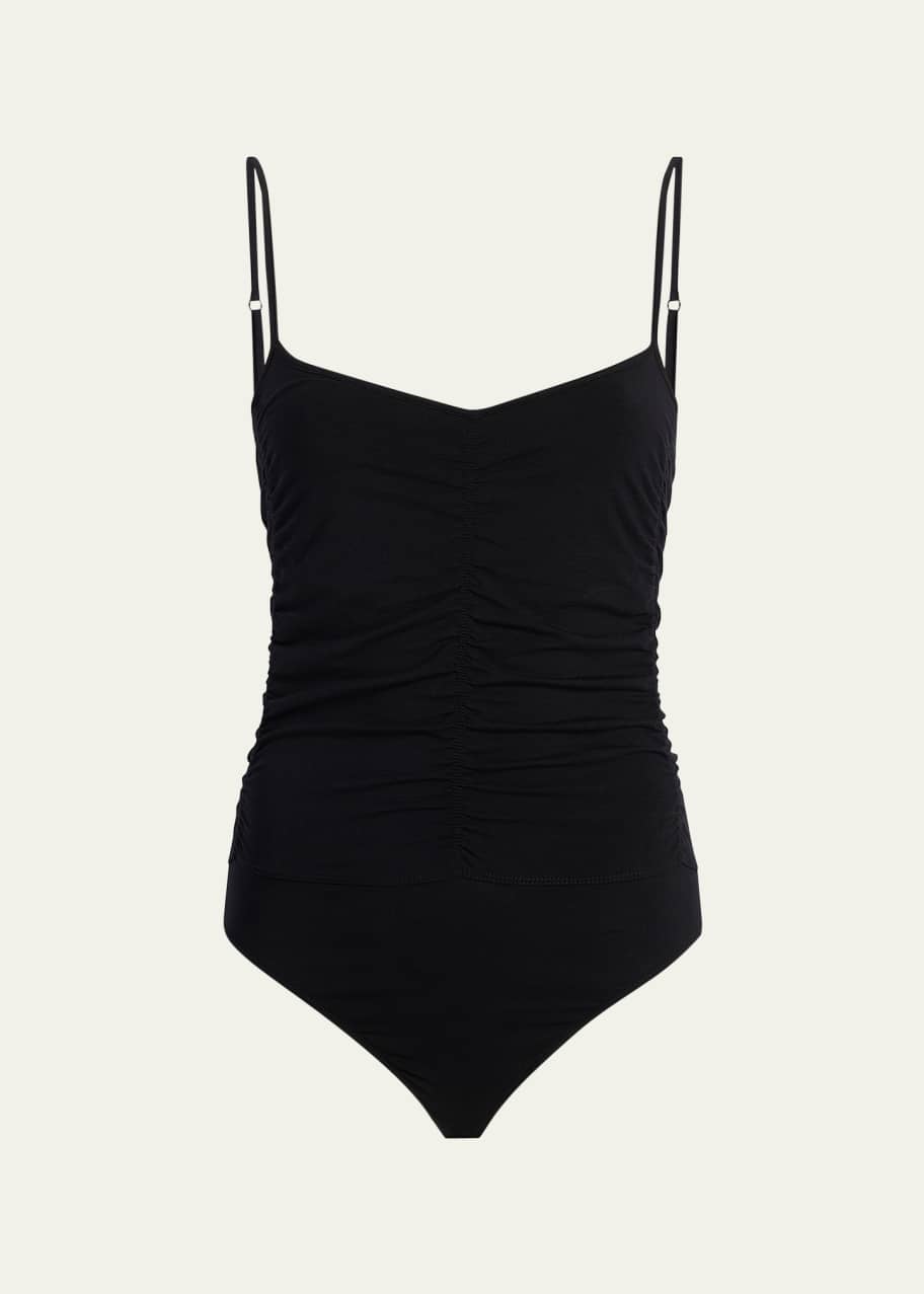 Image 1 of 1: Shirred Bodysuit