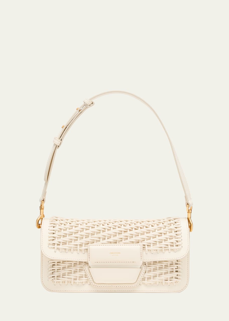 Dahlia Collectable Small Woven Shoulder Bag