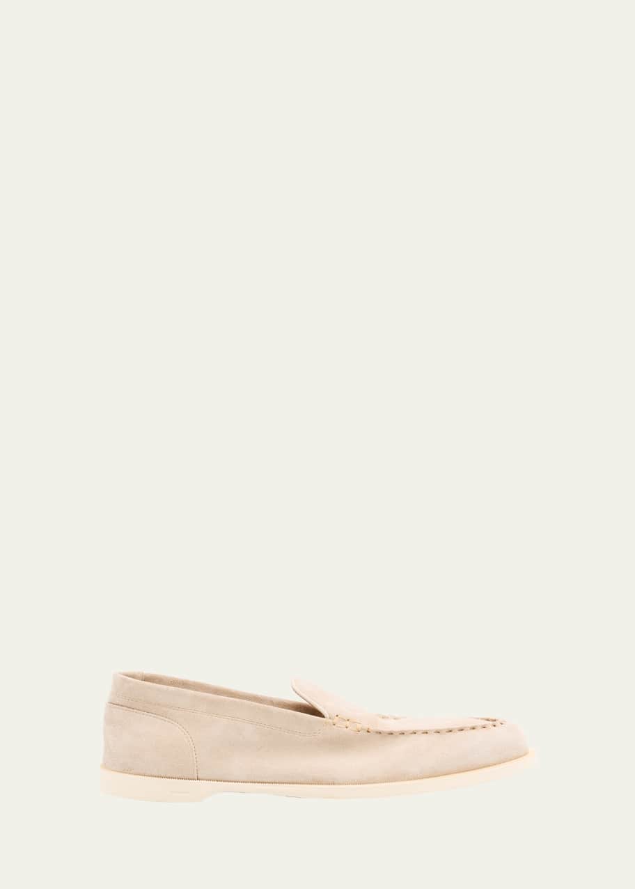 Image 1 of 1: Men's Pace Suede Penny Loafers