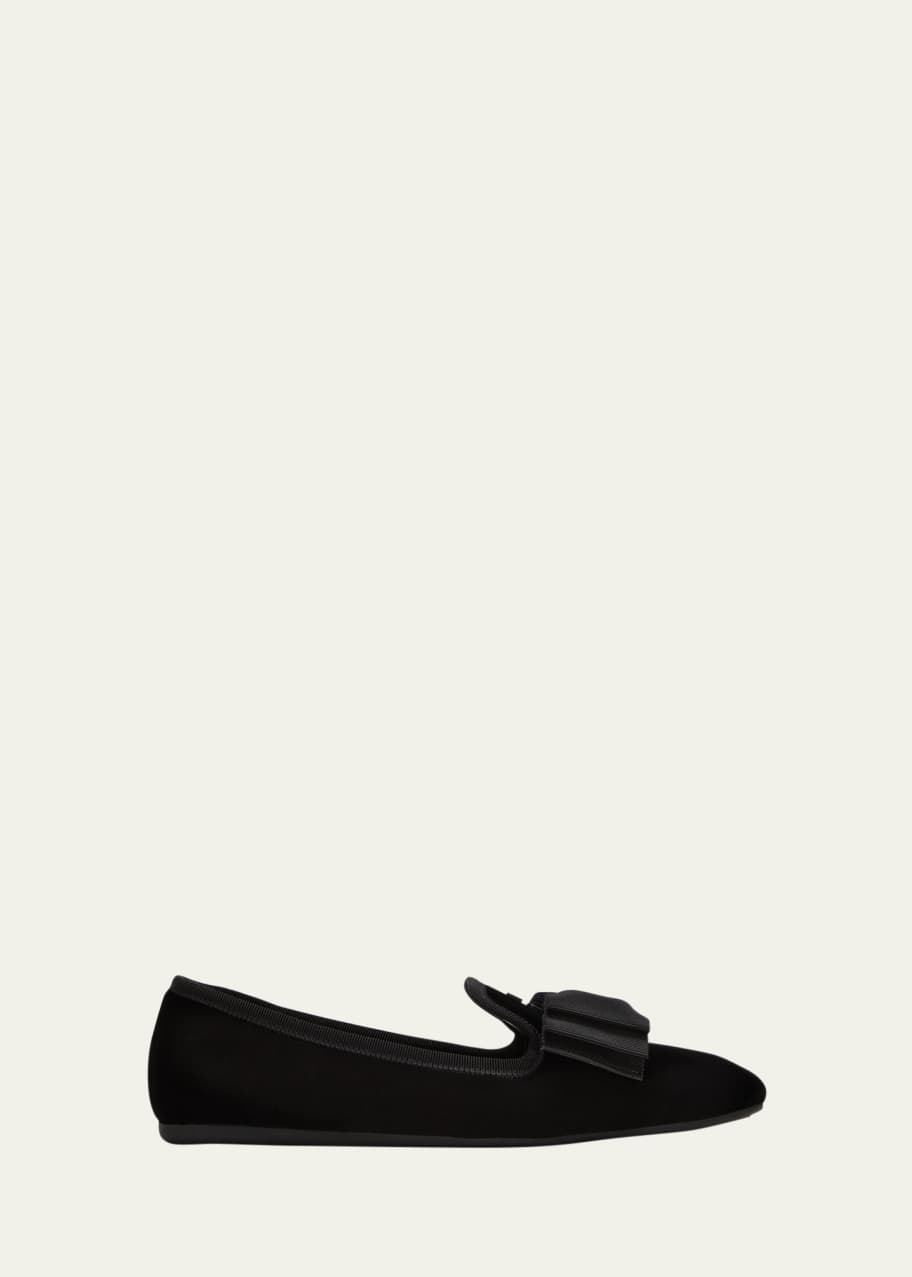 Miu miu velvet shoes online