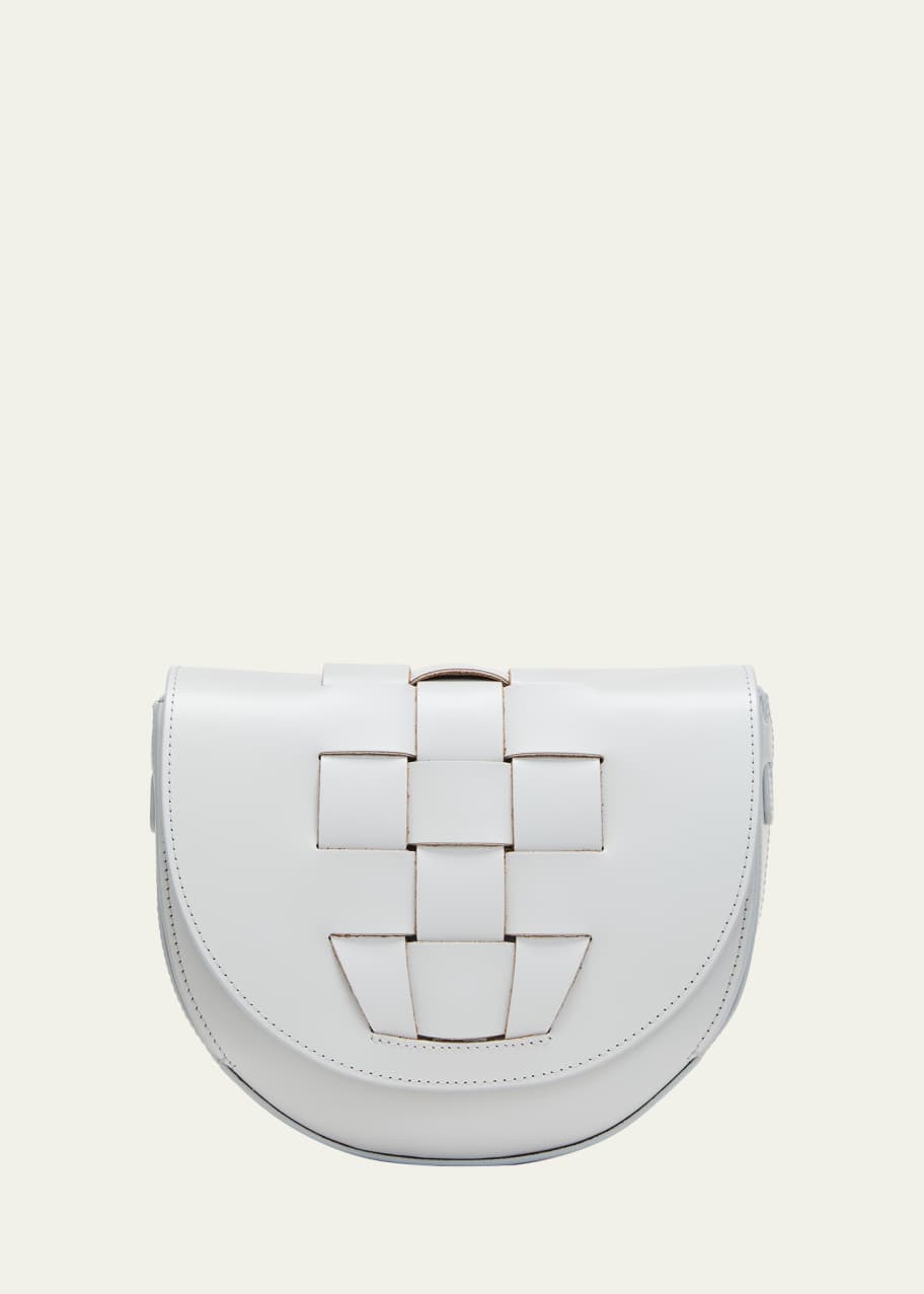 Image 1 of 1: Sinia Calfskin Crossbody Bag