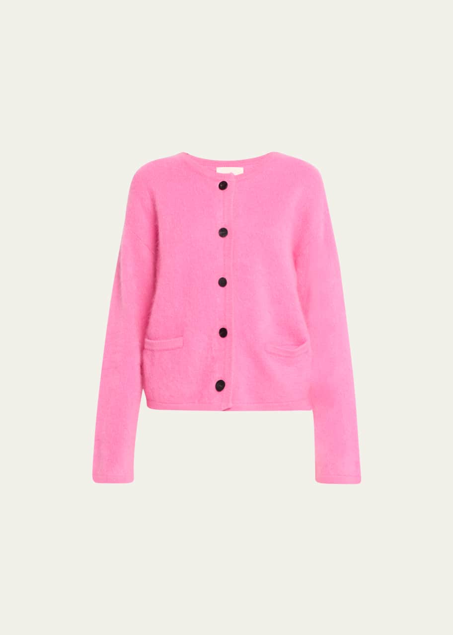 Lisa Yang The Kiana Brushed Cashmere Cardigan - Bergdorf Goodman